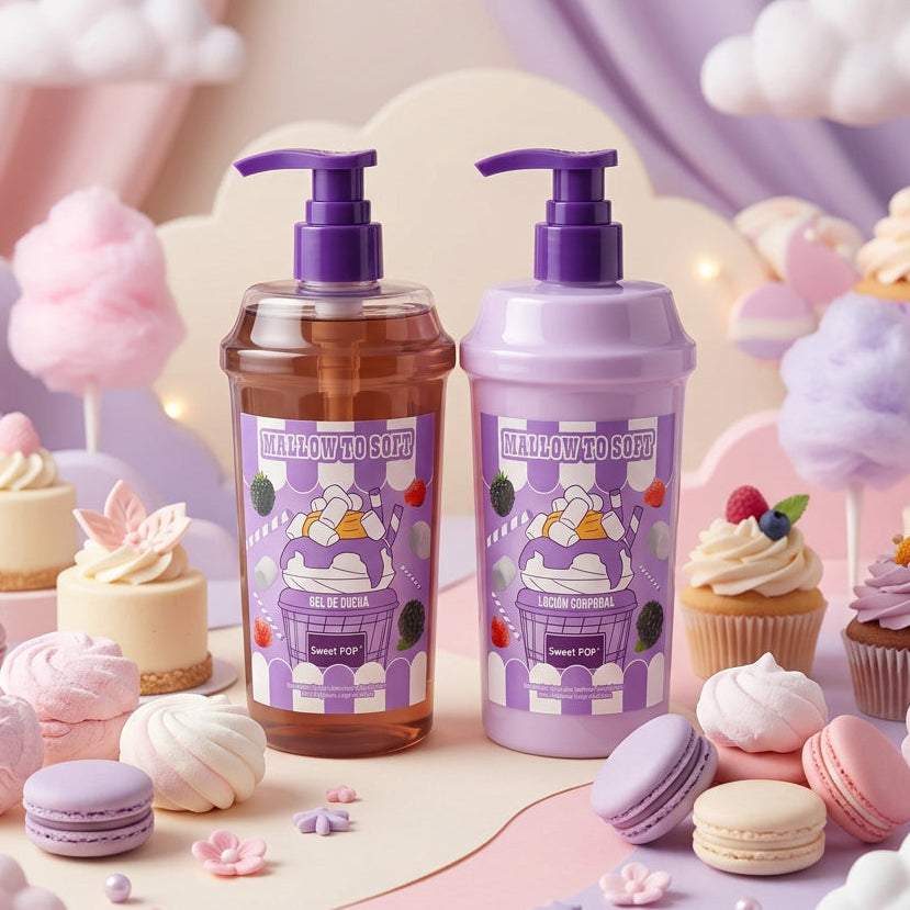 Gel y loción Mallow Madness (Malvaviscos)