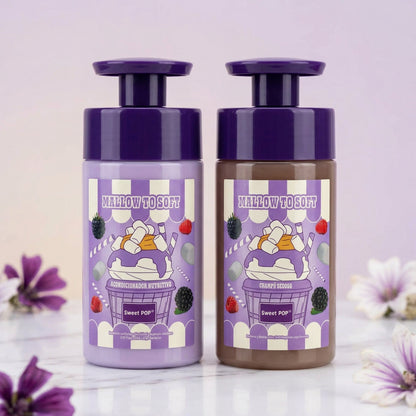 Champú y acondicionador Mallow Madness (Malvaviscos)