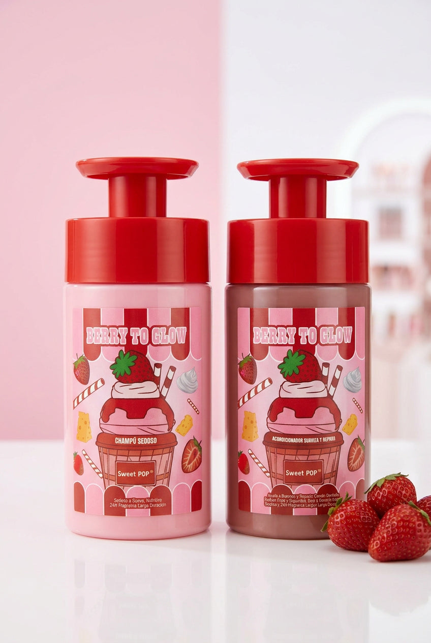 Champú y acondicionador Berry on top - Sweet Pop