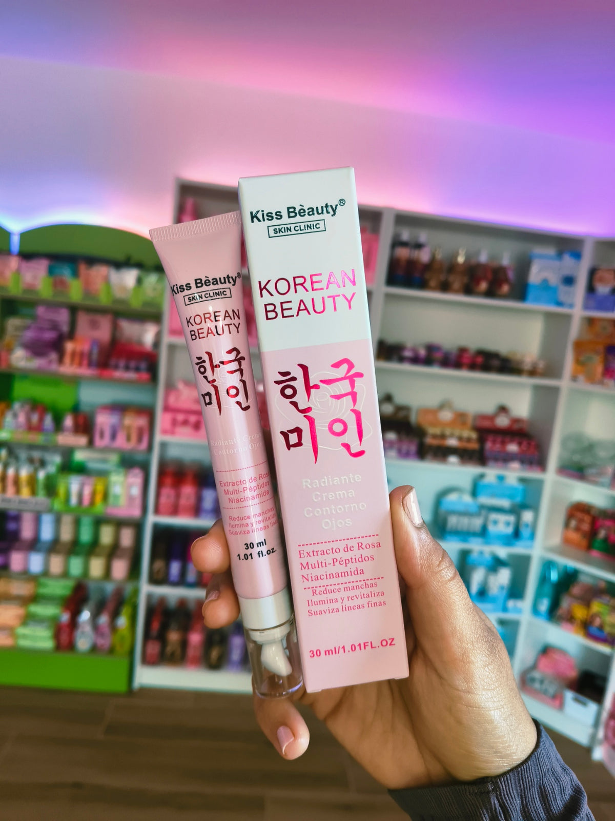 Crema Contorno de ojos Radiante Korean Beauty