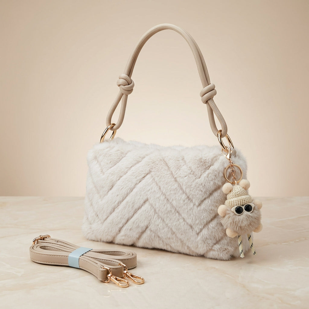 Bolso peludo Alaska