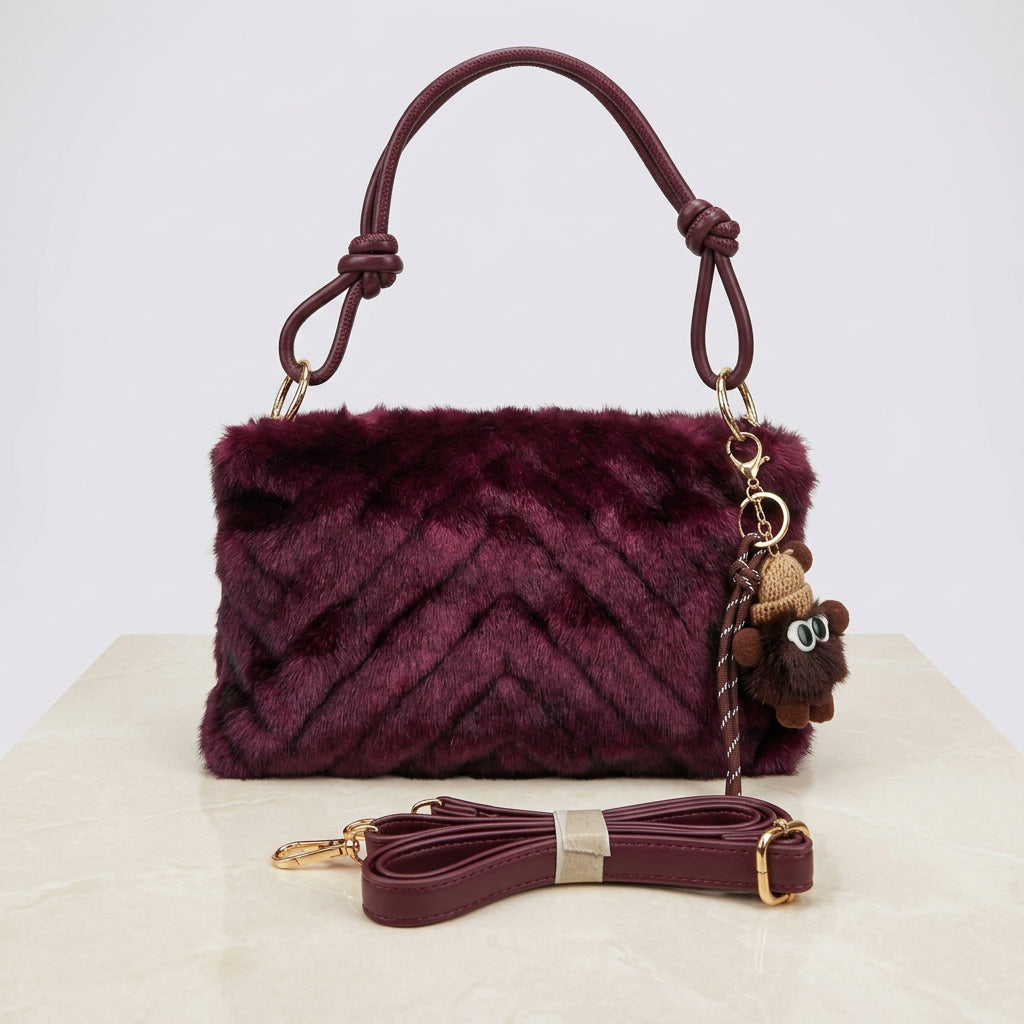 Bolso peludo Alaska