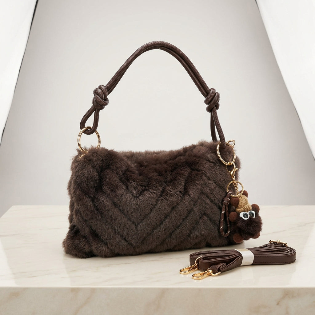 Bolso peludo Alaska