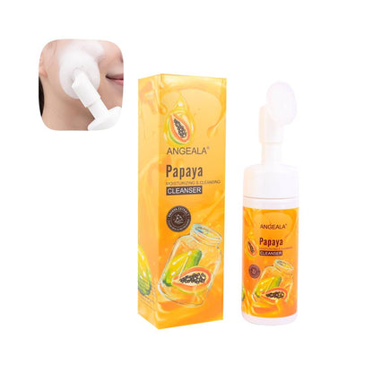 LIMPIADOR DESMAQUILLANTE ESPUMA PAPAYA 150ML.