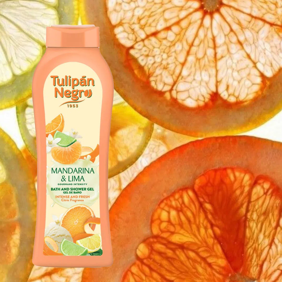 Gel de Baño Mandarina y Lima 650 ml - Tulipán Negro