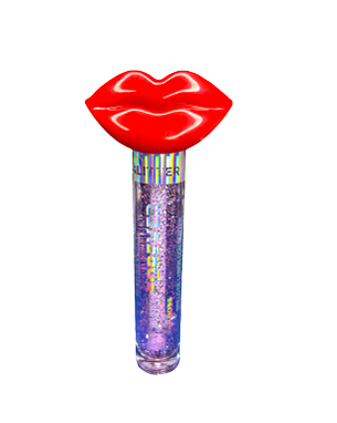 BRILLO DE LABIOS CON GLITTER Y OLOR A CHICLE - LETICIA WELL