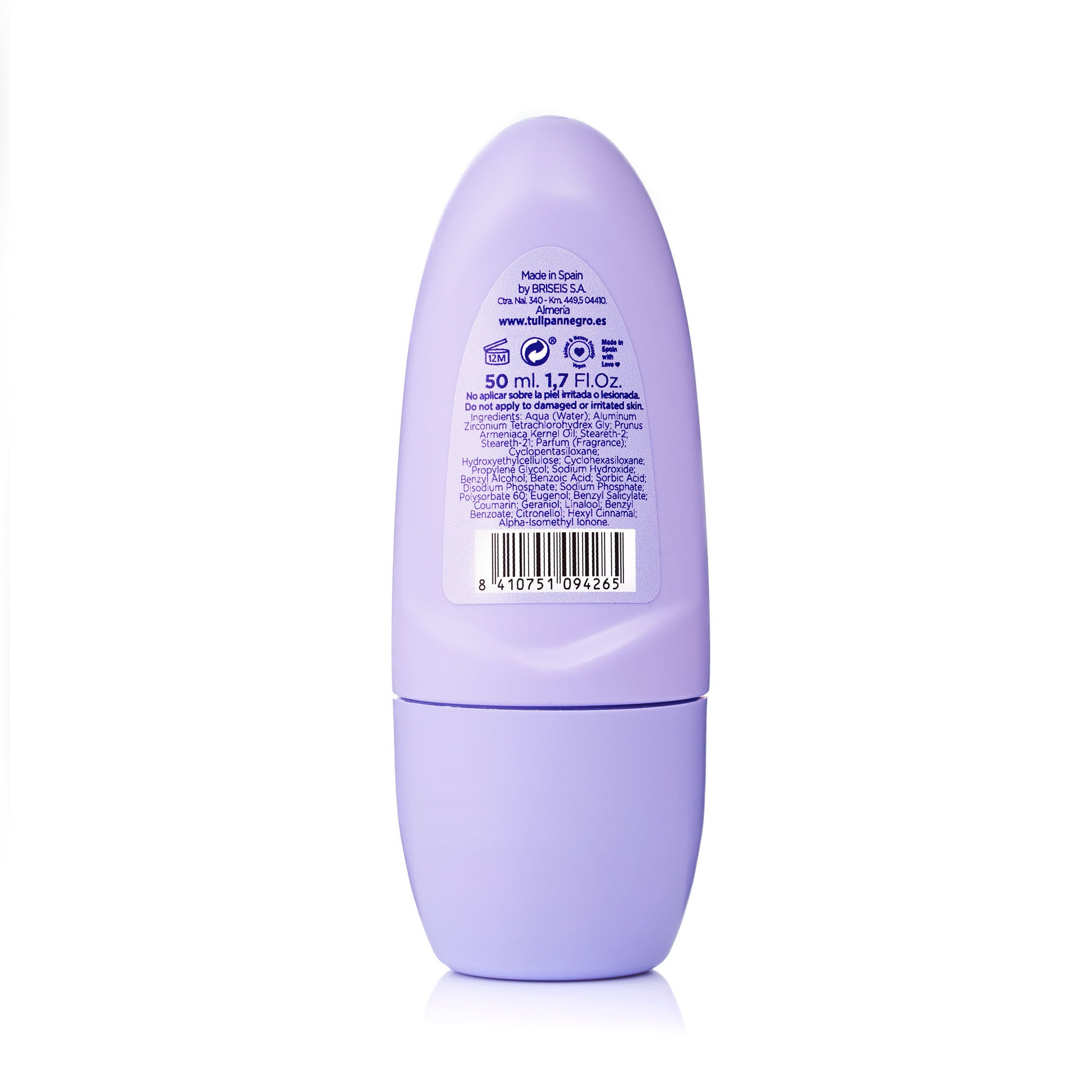 DESODORANTE ANTITRANSPIRANTE ROLL-ON SWEET VIOLETA 50 ml - Tulipán Neg –  Loba Beauty Shop