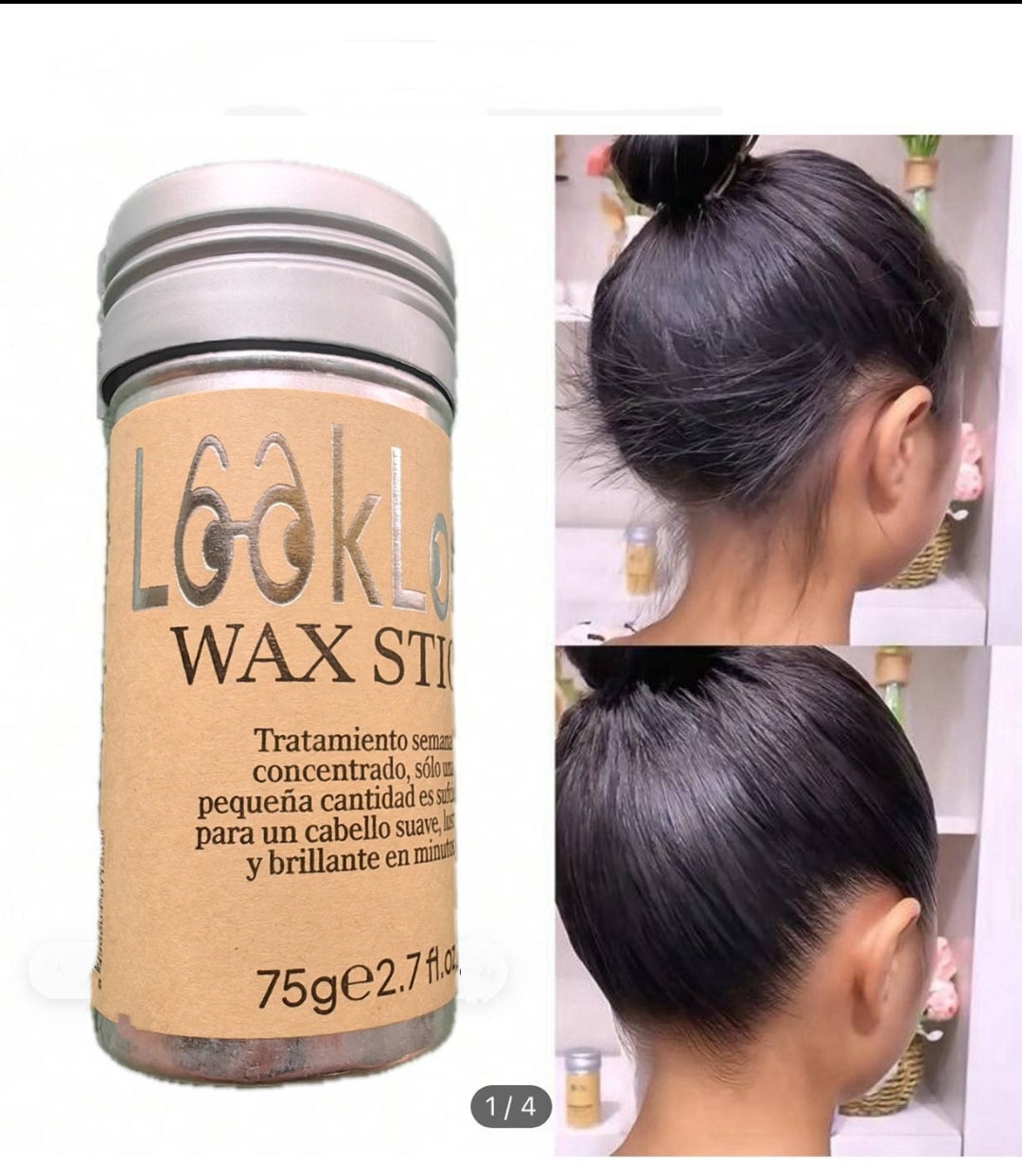 CERA PARA EL CABELLO - Hair Wax Stick, Cera para Modelar el Cabello