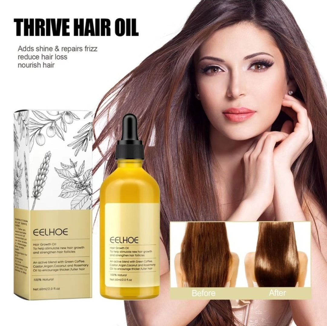 ACEITE PARA EL CABELLO 60ml 100%NATURAL