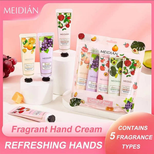 SET CREMA DE MANOS FRUTAS - MEIDIAN