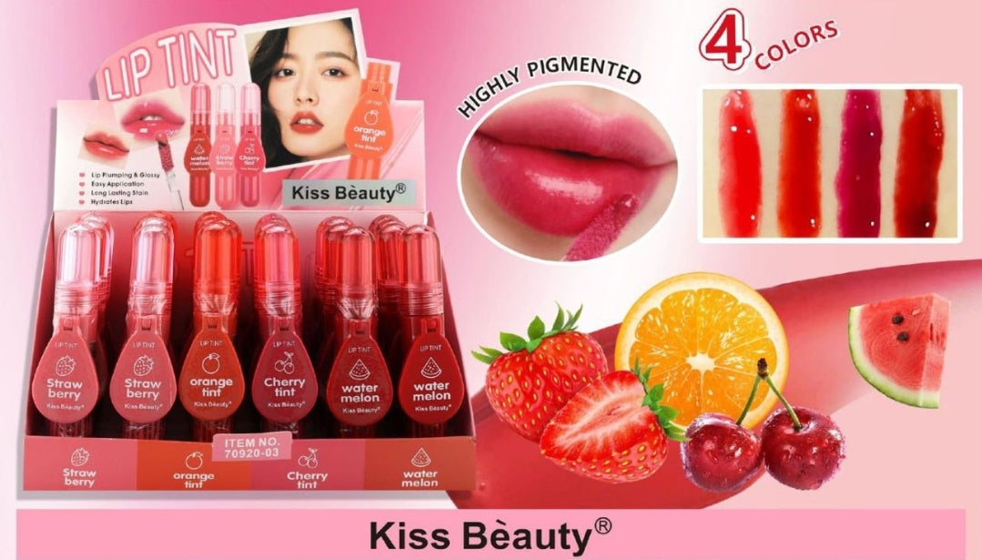 TINTA LABIAL SABORES - Kiss Beauty