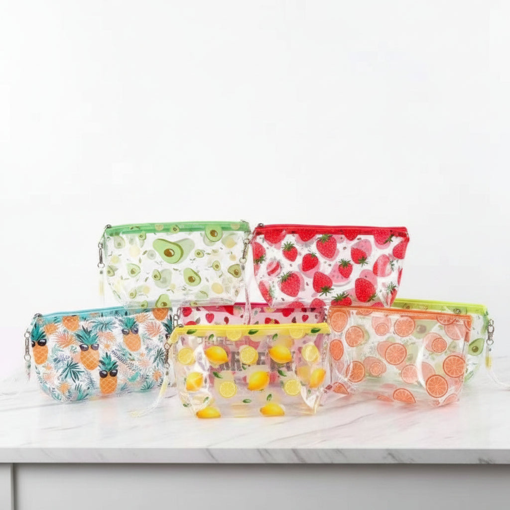Neceser Frutas Transparente