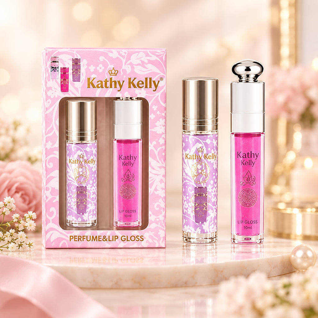 Set Yara perfume en aceite roll-on + Lip Gloss
