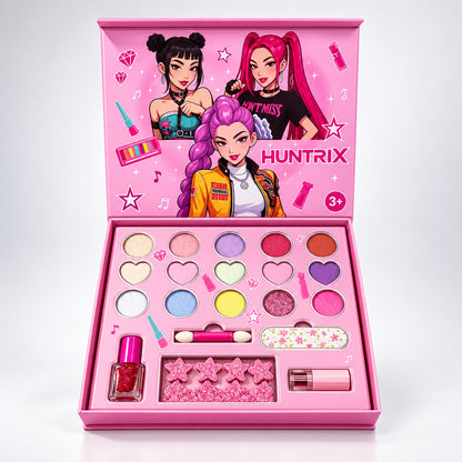 Caja de Maquillaje infantil Guerreras K-Pop - Demon Hunters - HUNTRIX