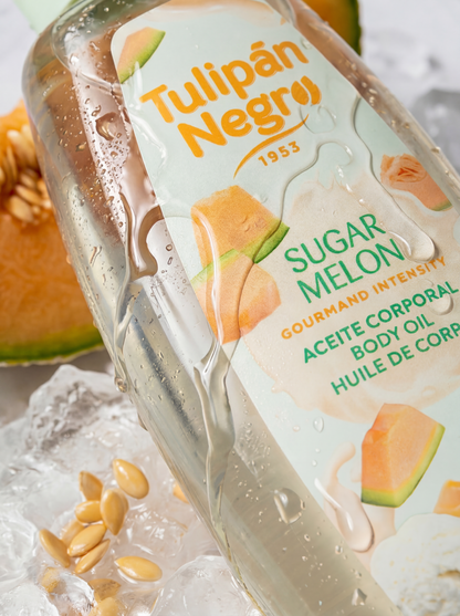 Aceite Corporal Sugar Melon Tulipán Negro 200 ml