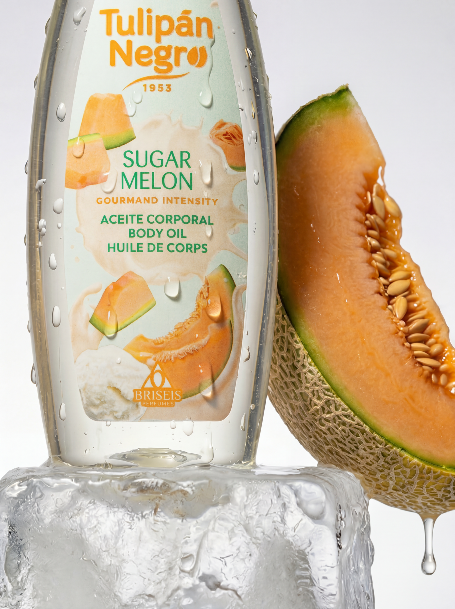 Aceite Corporal Sugar Melon Tulipán Negro 200 ml