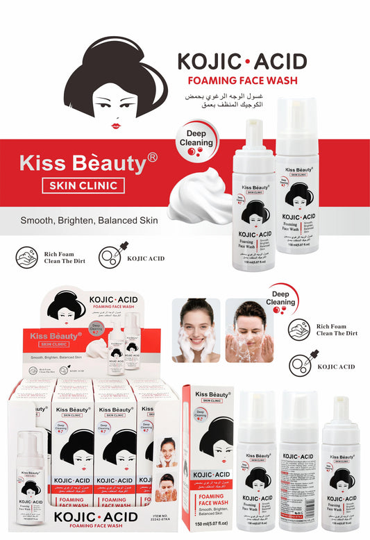 Mousse Limpiador facial Espumoso Kojic Acid