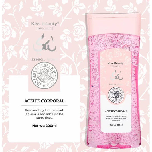 Aceite Corporal Yara ESENCIA ARABE 200ML. KISS BEAUTY