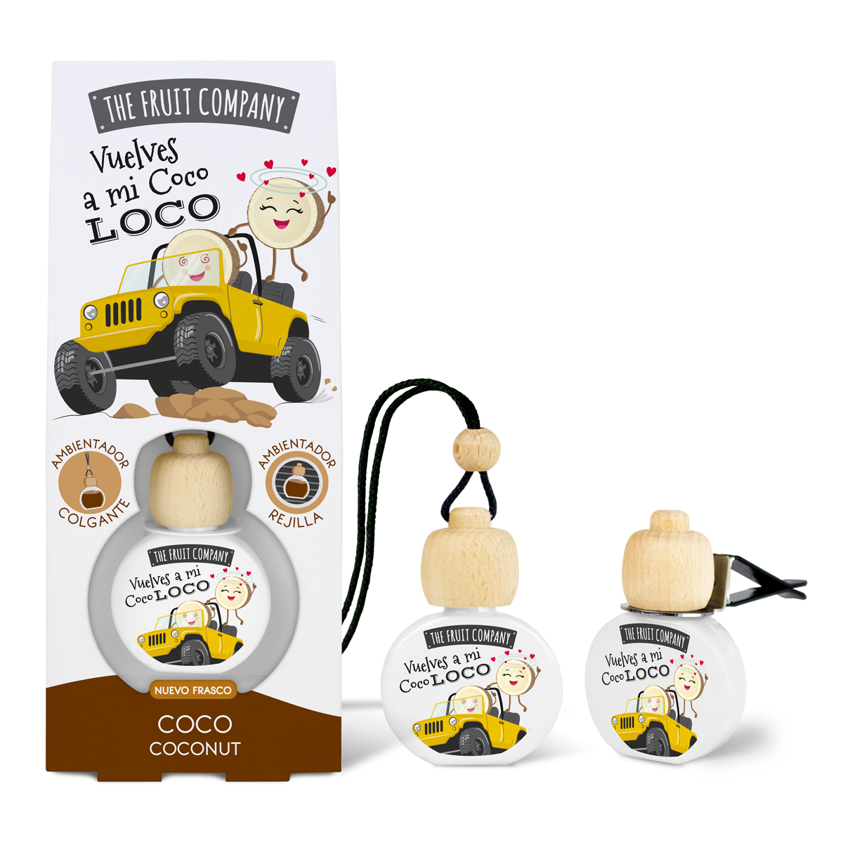 AMBIENTADOR COCHE COCO - The Fruit Company
