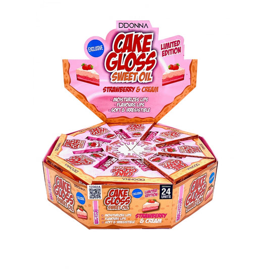 Brillo tarta de Fresa y Nata -Cake Gloss Strawberry&Cream - DDonna