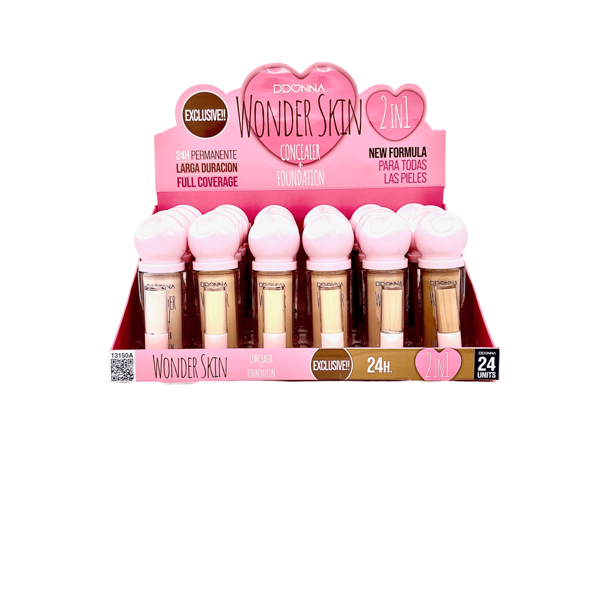 Base de Maquillaje y Corrector Wonder Skin 2en1 - D'Donna
