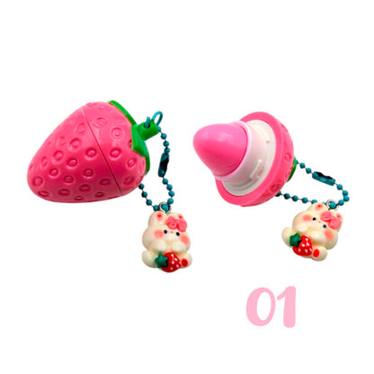 Bálsamo Labial Fresa Cute Rabbit