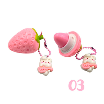 Bálsamo Labial Fresa Cute Rabbit