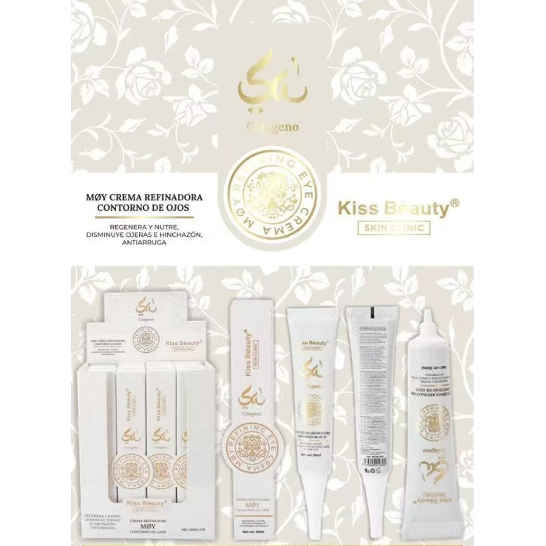 Crema Contorno de Ojos  colágeno Yara Moi 30ml – Kiss Beauty
