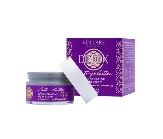 Crema de noche Q10 Detox Antipolución - VOLLARE