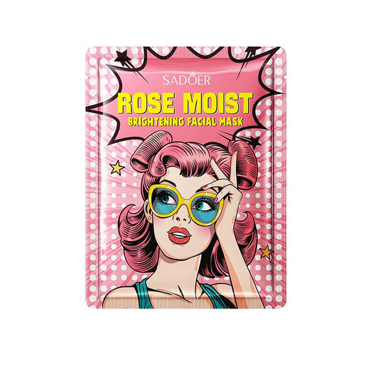 Macarilla Facial Koreana Iluminadora Rosa