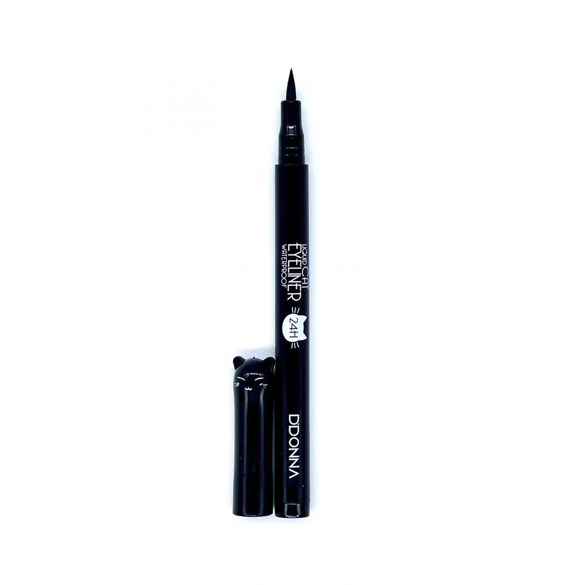 EYELINER Liquido Gato Negro 24h - Eyeliner Liquid Cat Black- DDONNA