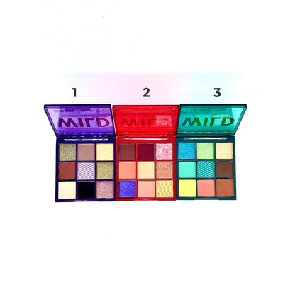 Paleta de Sombras Wild 9 tonos  - D'DONNA