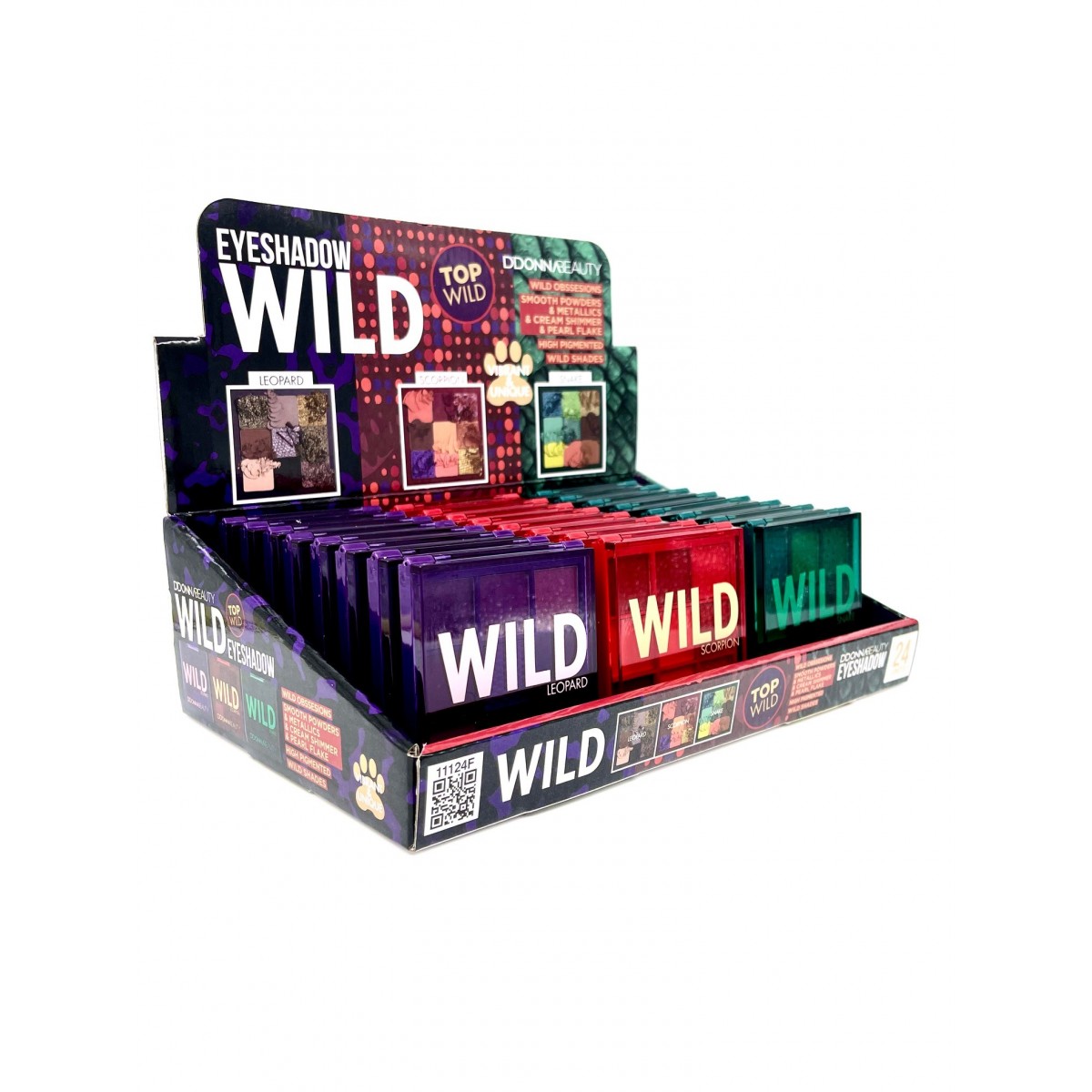 Paleta de Sombras Wild 9 tonos  - D'DONNA