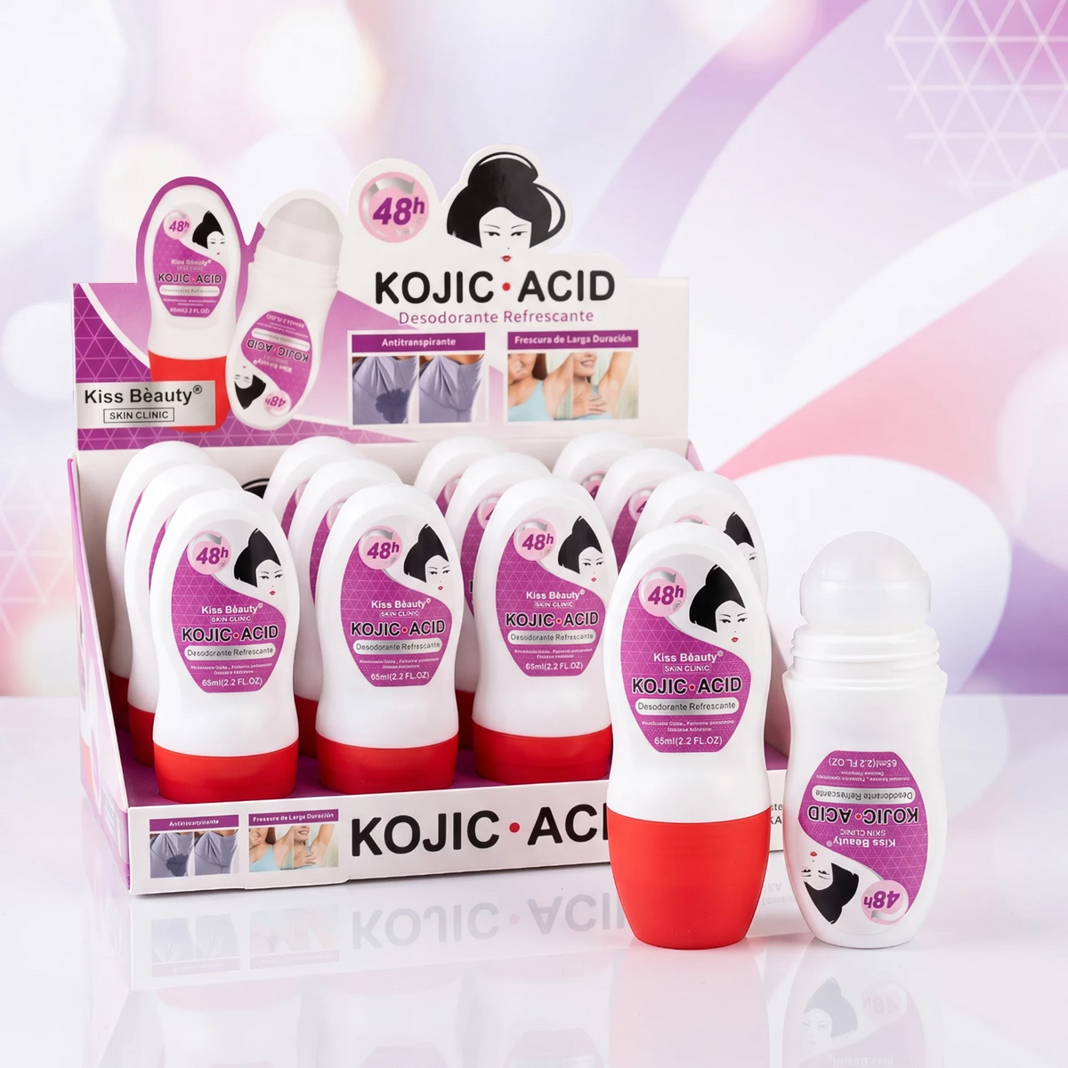 Desodorante Aclarante ácido kójico - Kiss Beauty