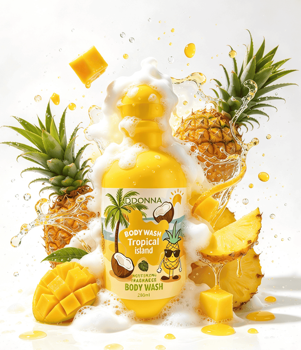 Gel de Baño Tropical Island 🌴🥥 – D’Donna