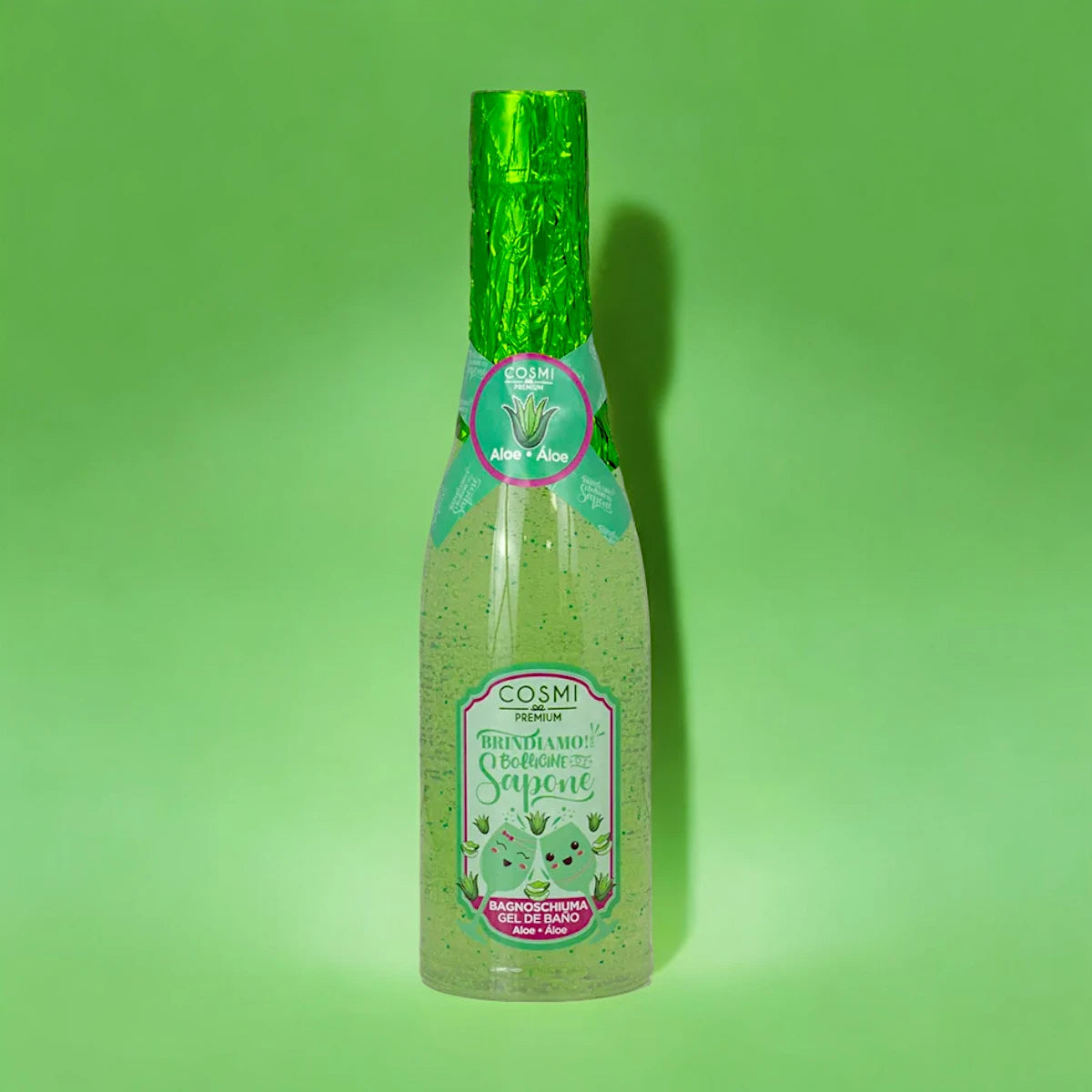 Gel burbujas Champan Aloe - COSMI