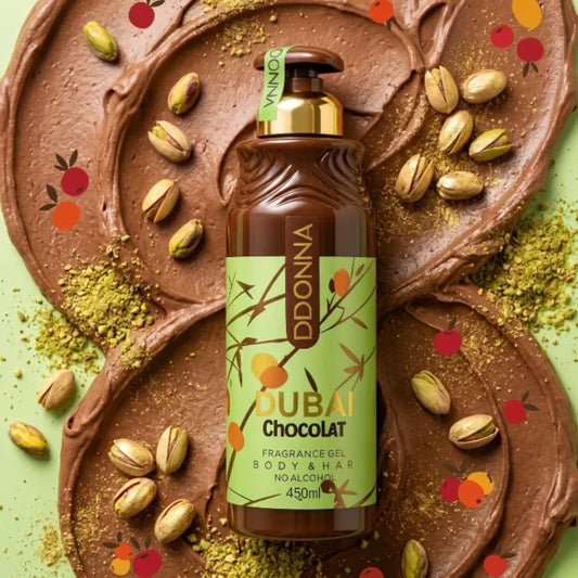 Gel de ducha (520 ml) DUBAI CHOCOLATE – DDONNA