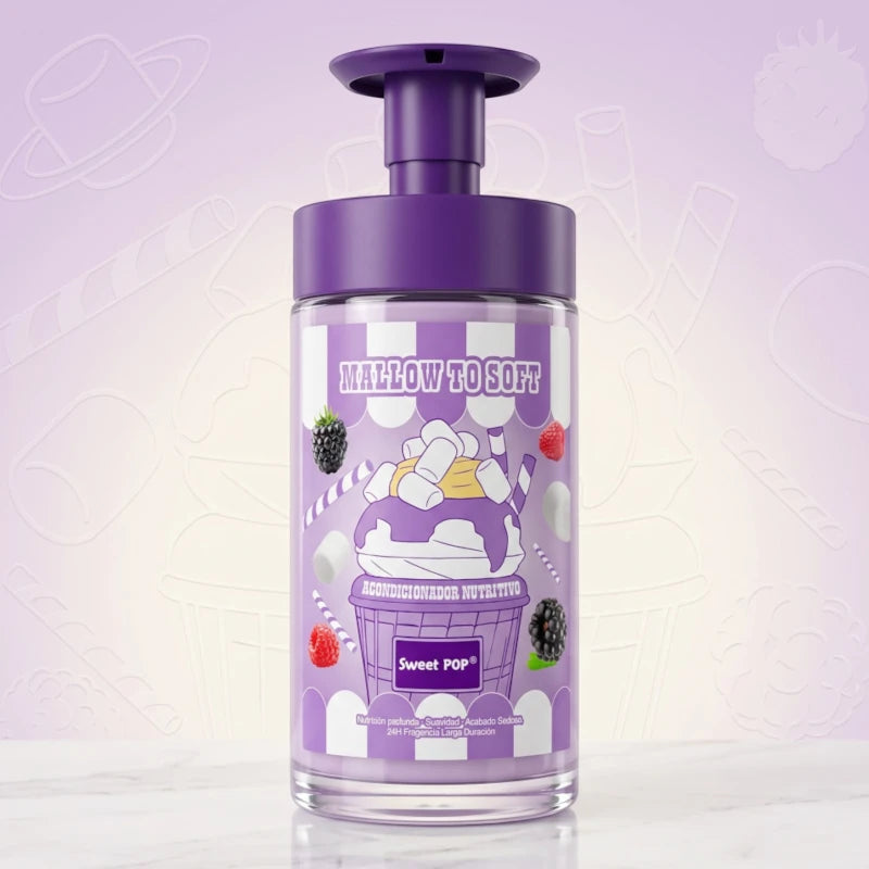Champú y acondicionador Mallow Madness (Malvaviscos)