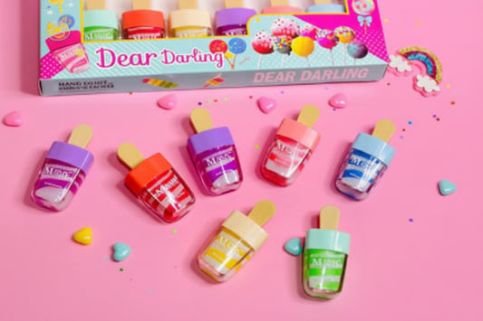 Brillo Bicolor Paleta de Helado