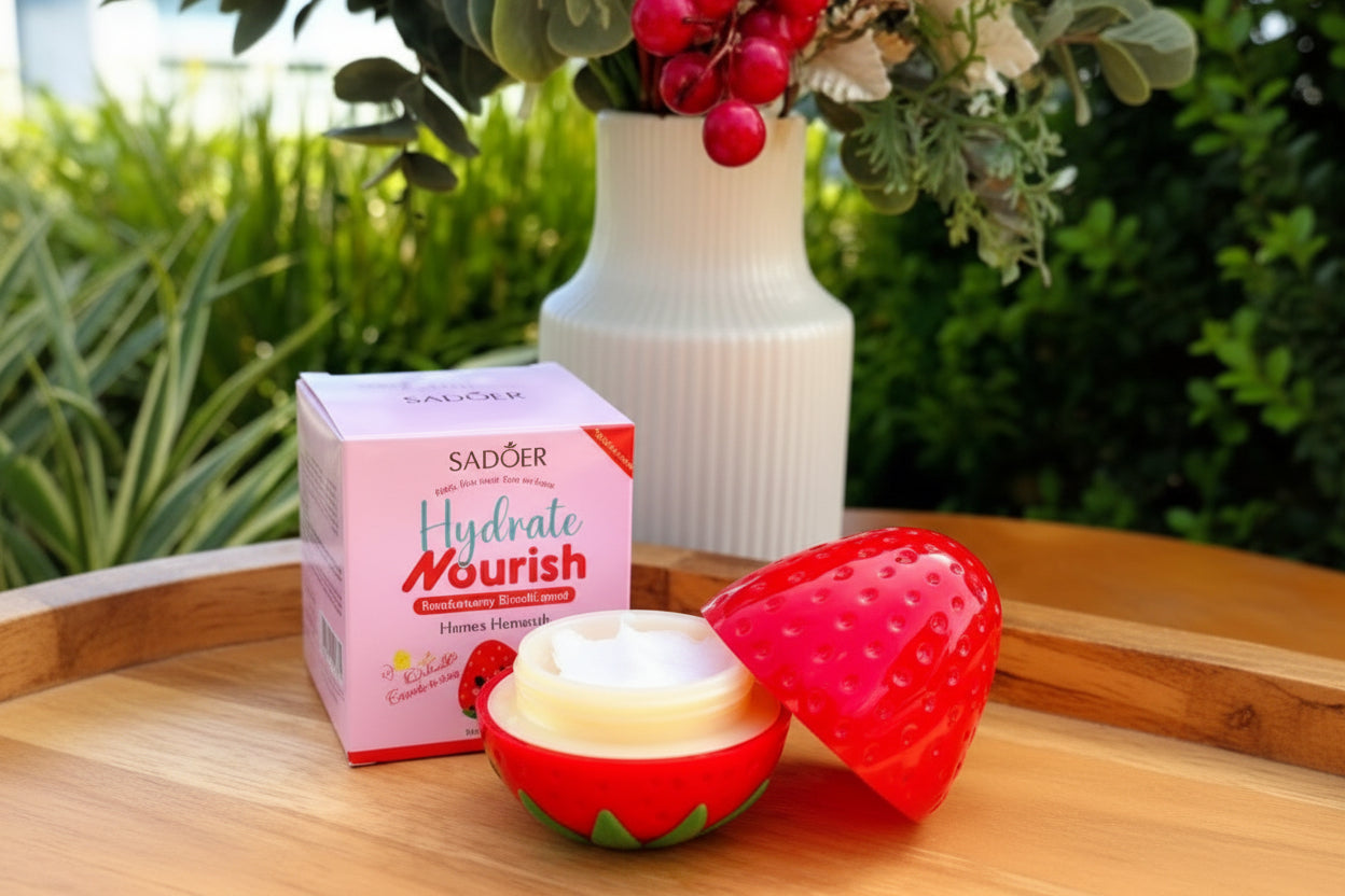 Crema de Manos Hidratante Fresa Vitamina E