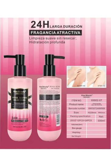 Gel de ducha Perfumado Pink Bomb (Victoria Secre)- Kiss Beauty