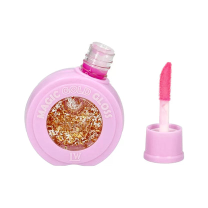 Brillo Labial Magic Gold con sabor - Leticia Well