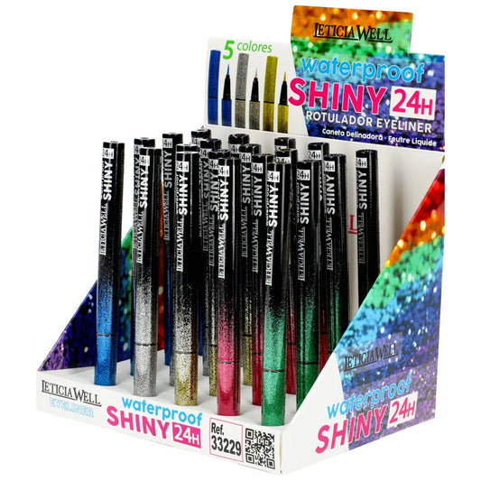 Eyeliner Waterproof Glitter – Leticia Well