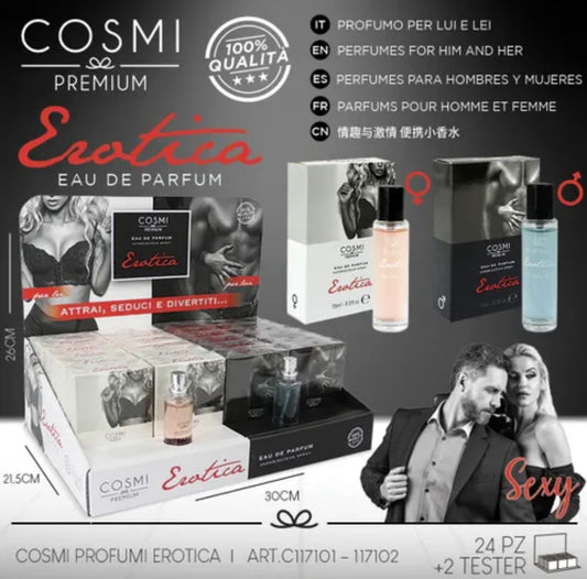 Perfume con feromonas Erotica Cosmi