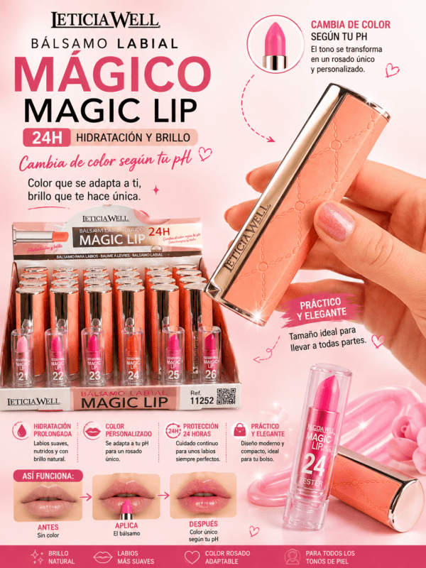 Bálsamo Labial Mágico Hidratante 24H