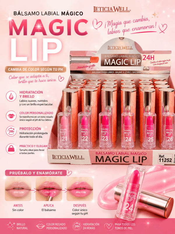 Bálsamo Labial Mágico Hidratante 24H
