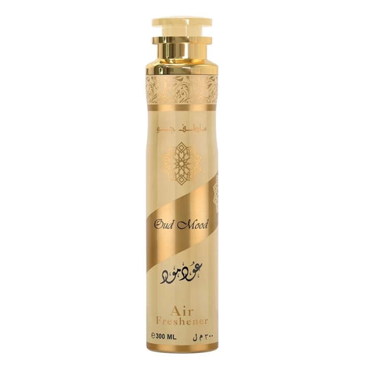 AMBIENTADOR ÁRABE LATTAFA Oud Mood  ➔ Fragancia de hogar en spray