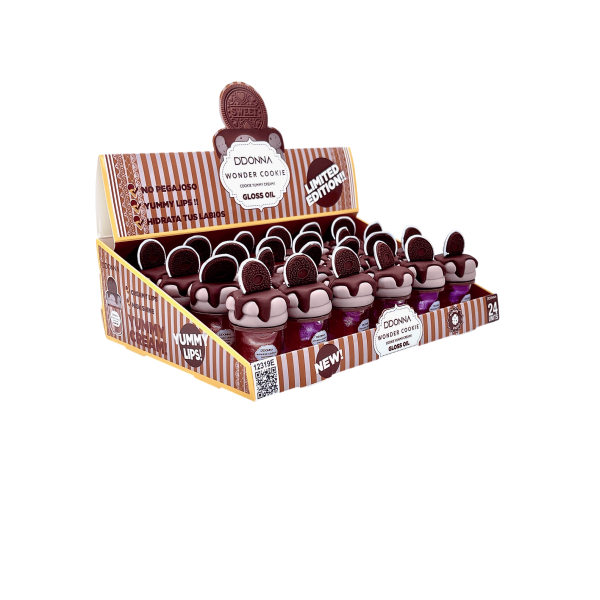 Lip Gloss Cookie Yummy Cream