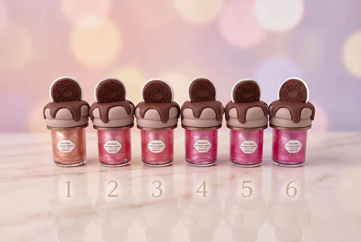 Lip Gloss Cookie Yummy Cream