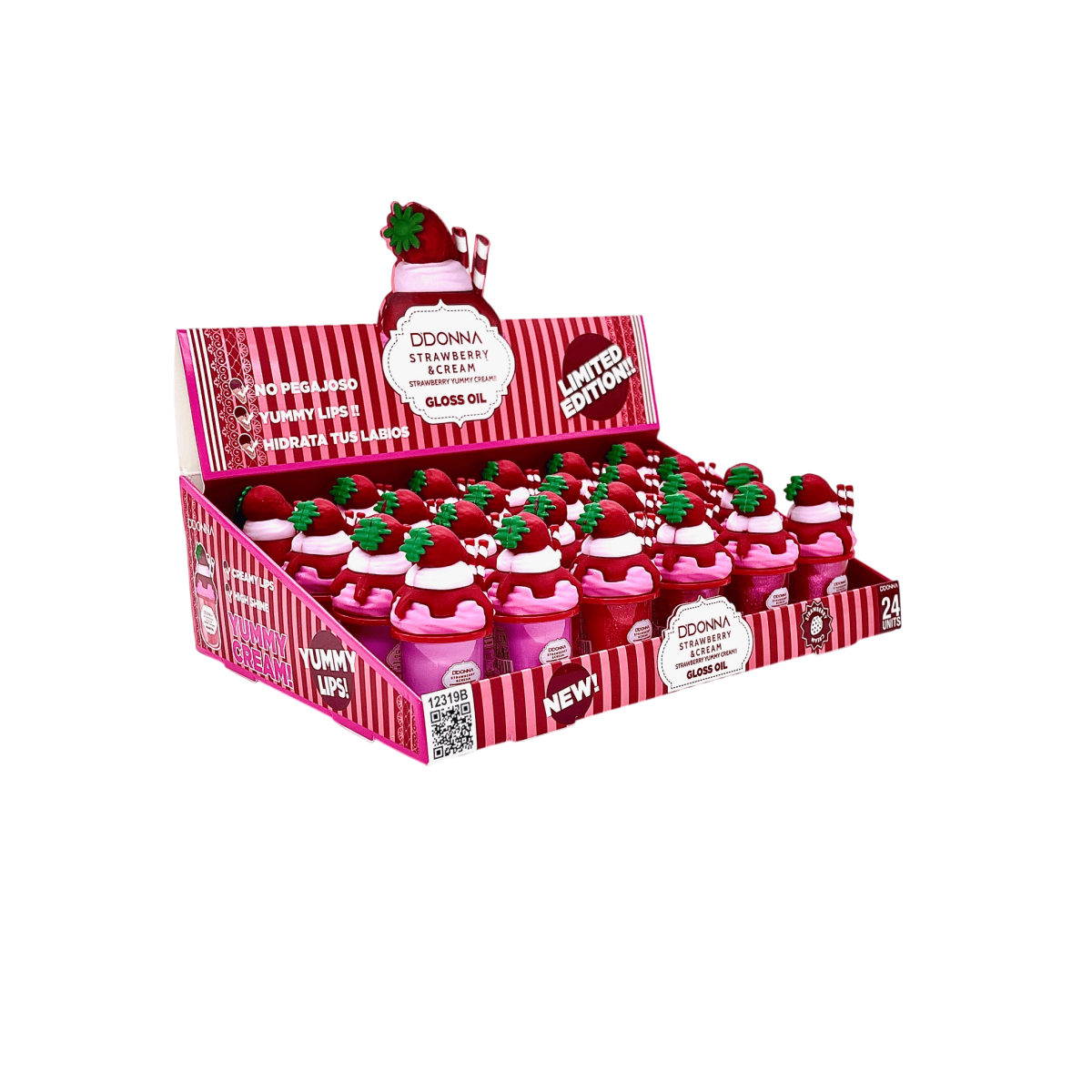Lip Gloss Strawberry Yummy Cream